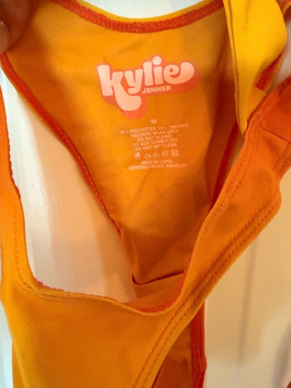 Kyliew Jenner sunset cross one piece - Picture 5 of 6